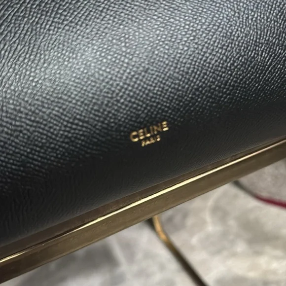 Celine Belt Bag Mini – Black & Gold – Full Set - Picture 8 of 14